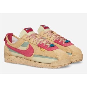 Nike Cortez SP x Union LA Sesame Grain Beige Pink - SZ 5.5 M- 7 W